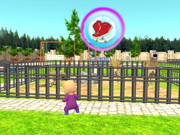 Naughty Baby 3D Daddy Zoo Fun iPad screenshot