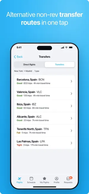 Staff Airlines: Non-Rev Travel screenshot 4