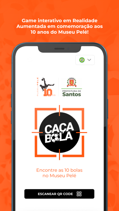 Caça Bola - Museu Pelé Screenshot