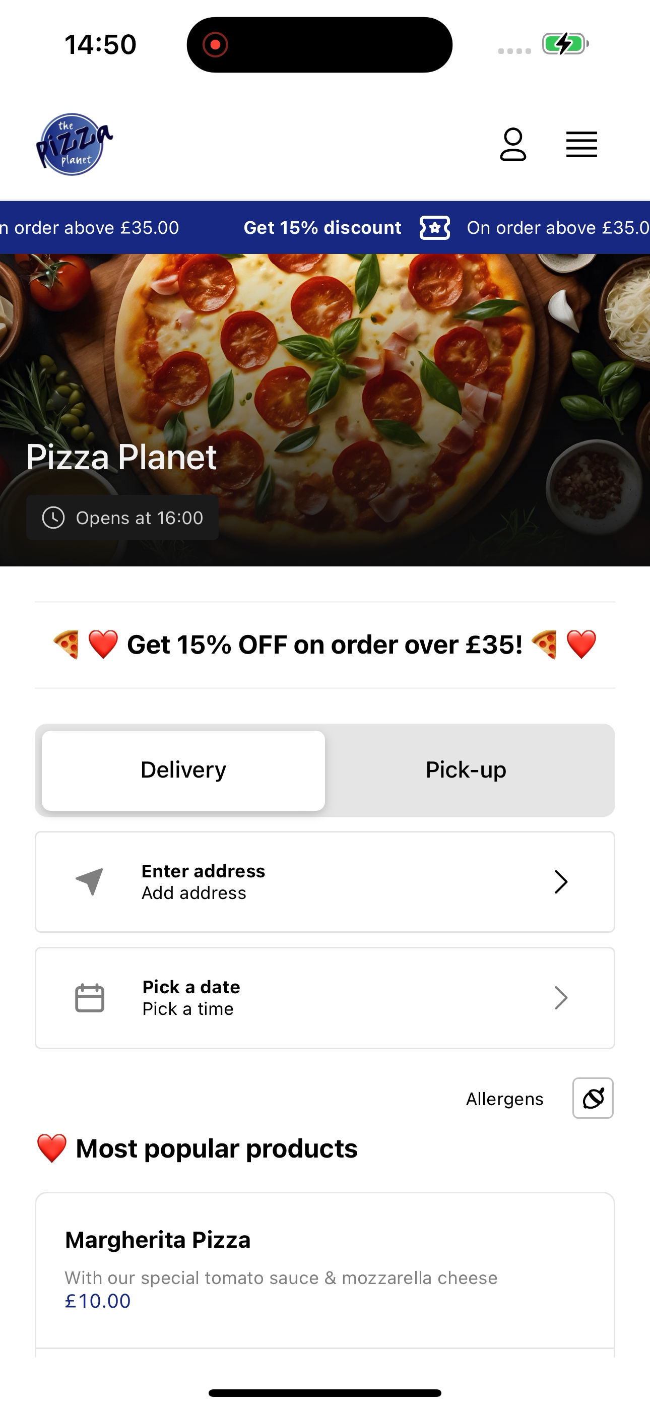 Pizza Planet Stonehouse screenshot 3