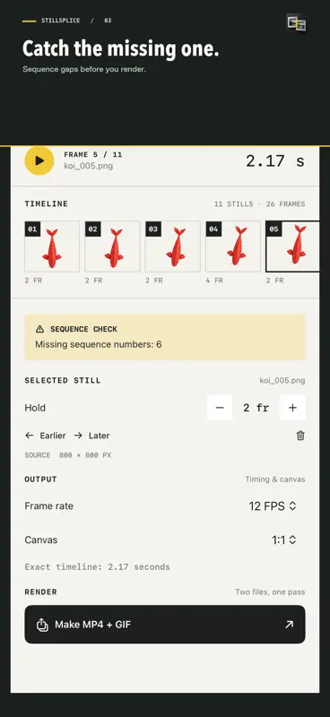 Stillsplice screenshot 3 of 5