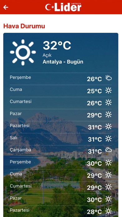 Lider Gazete - Antalya Screenshot
