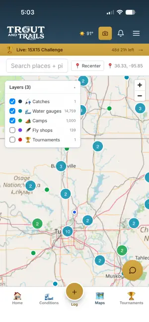 Trout & Trails screenshot 1