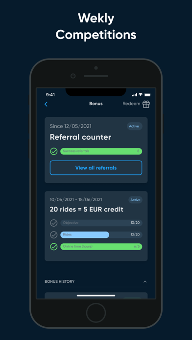Bliq Driver - Earn more money Screenshot