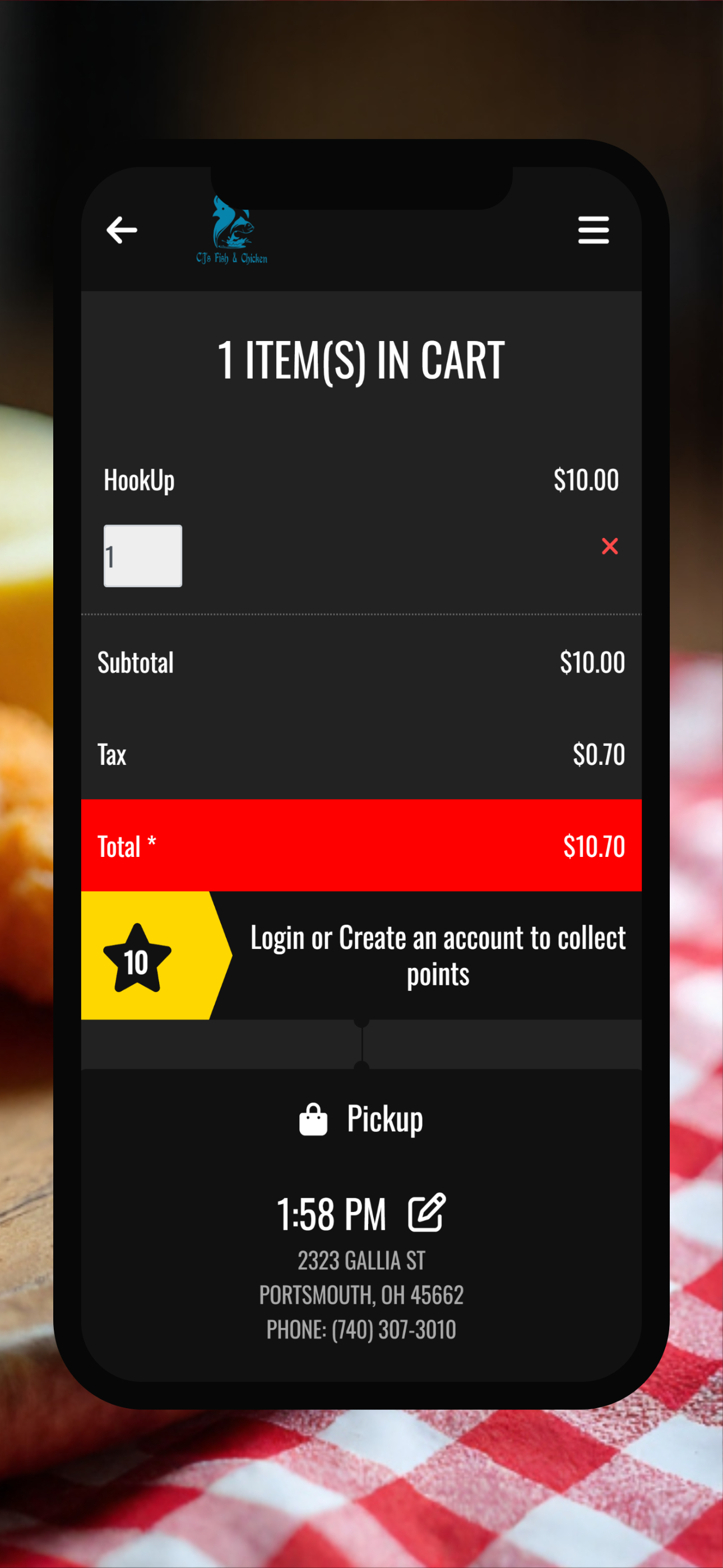 CJ's Fish and Chicken screenshot 4