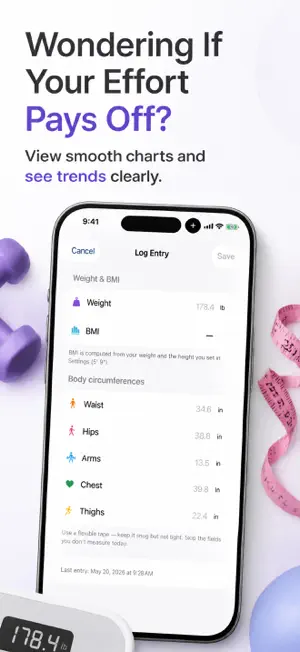 Body Measurements Tracker screenshot 4