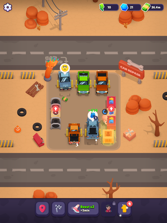 Idle Car Repair iPad screenshot 2 - Games app