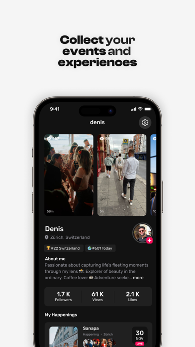 Mapin: Discover the World iPhone screenshot 3 - Social Networking app