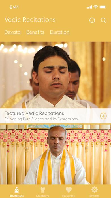 Maharishi Veda Screenshot