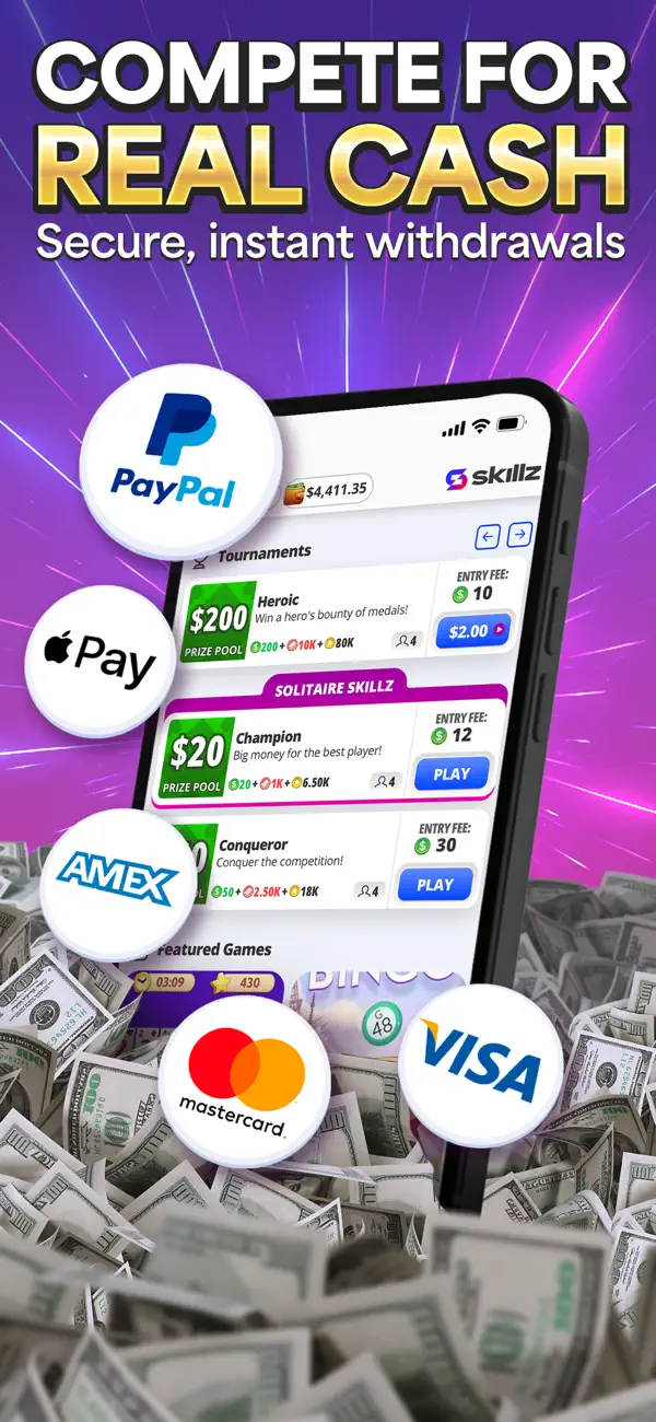 Screenshot #1 pour Skillz: Compete & Win Cash