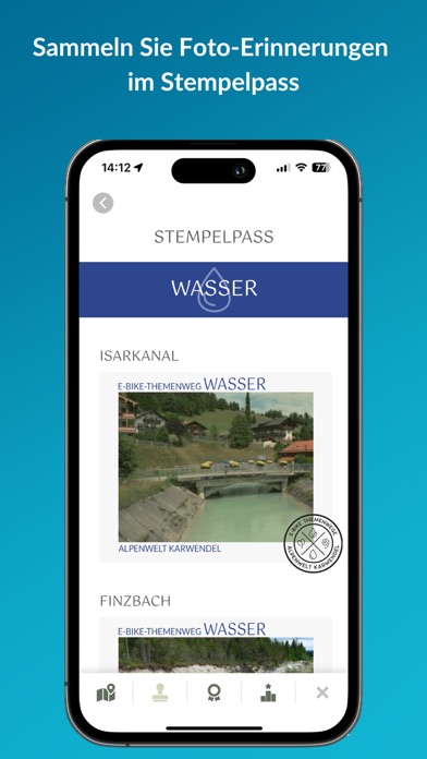 Alpenwelt Erlebniswege Screenshot