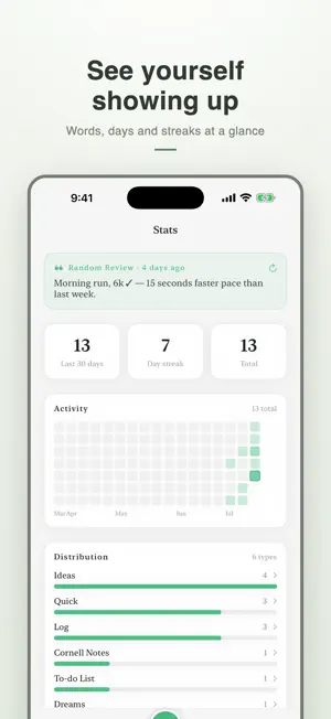 inkling — dream journal, notes screenshot 3