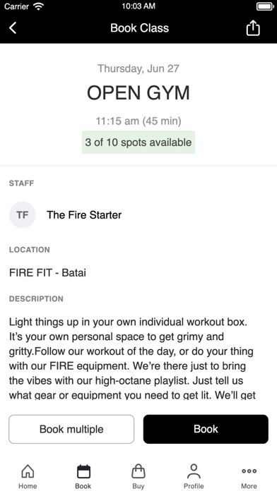 FIRE FIT Global Screenshot