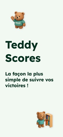 Teddy Scores: Carnet de scores screenshot