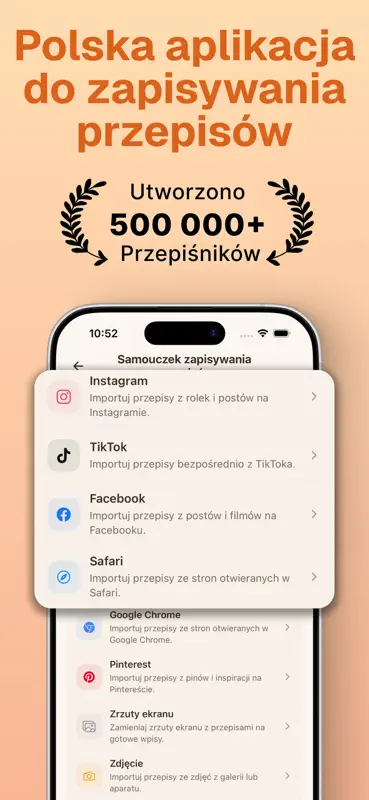 Przepisik - Zapisuj Przepisy screenshot 1 of 5