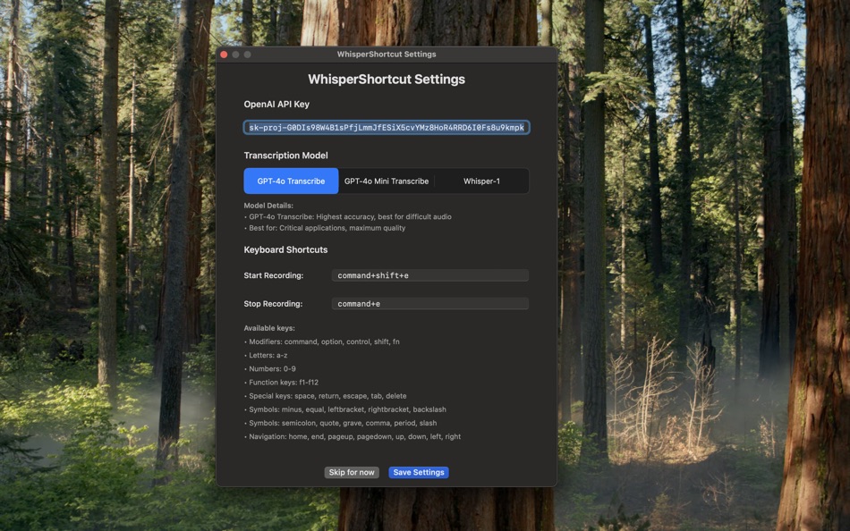 #3. WhisperShortcut (macOS) By: Magnus Godde