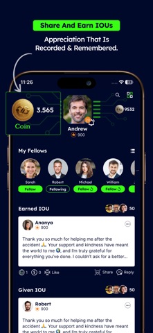 myIOU screenshot