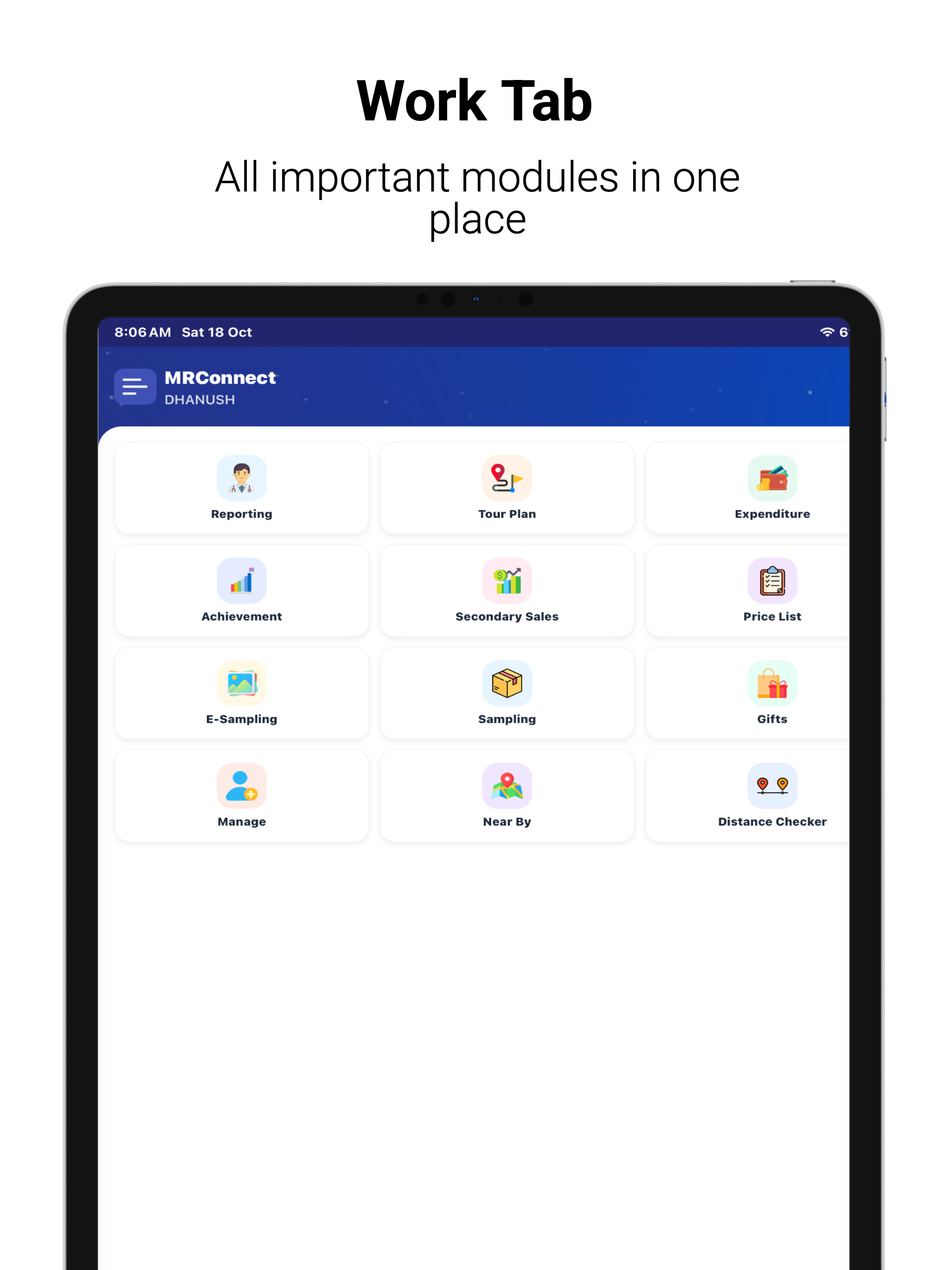 MRConnect - MR Reporting App