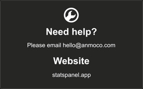Stats Panel - System Monitor screenshot
