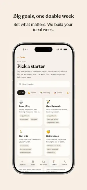 SelfPilot: Goal Planner screenshot 2