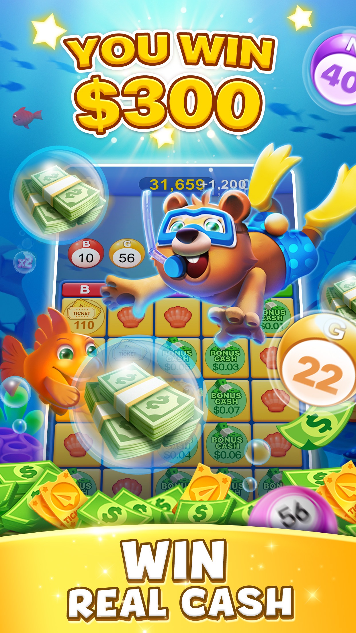 Bingo Clash: Win Real Cash screenshot 1