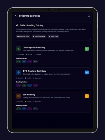 Snoreff: Snore Detection AI iPad screenshot