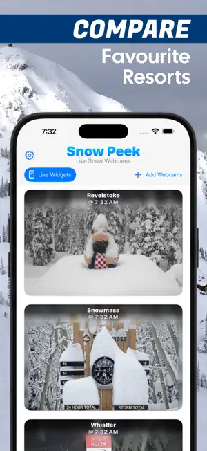 Snow Peek - Live Webcams screenshot 3