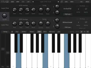 AudioKit FM Player 2: DX Synth screenshot 4