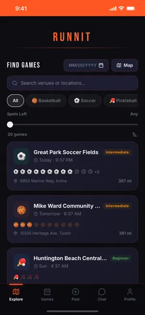 Runnit Back screenshot 2