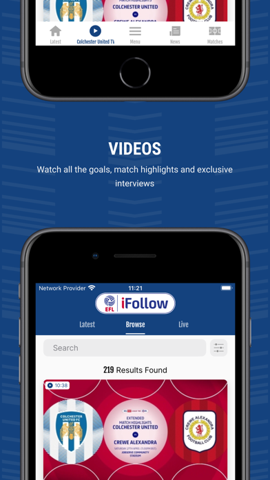 Colchester United FC Screenshot