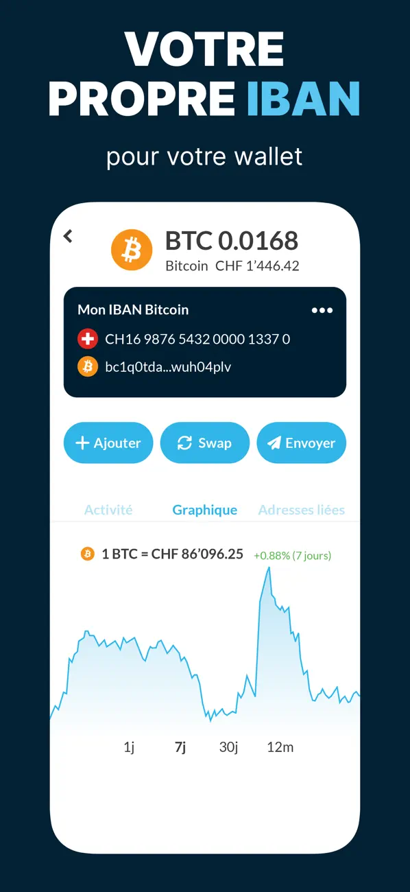 Screenshot #2 pour Bridge Wallet: Bitcoin, crypto