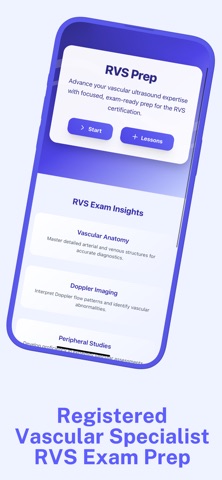 RVS Prep: Vascular Specialist screenshot