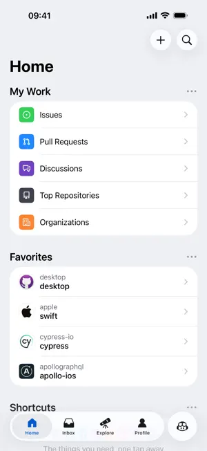 GitHub screenshot 1