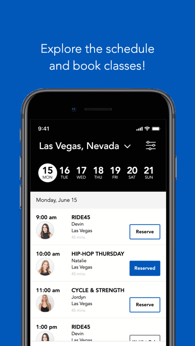 THE RIDE: INDOOR CYCLING iPhone screenshot 3 - Health & Fitness app