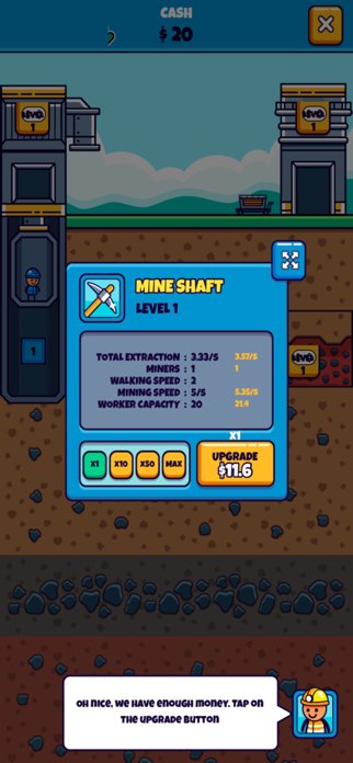 Idle Mining Tycoon Empire Screenshot 2 of 4