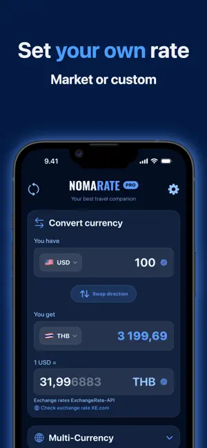 NomaRate - Currency Converter screenshot 1
