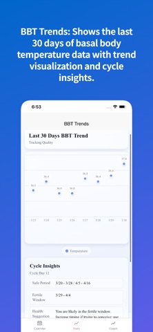 My Fertility Tracker Screenshot 2 of 4