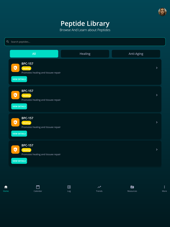 #2. PeptiSync (iOS) By: PeptiSync