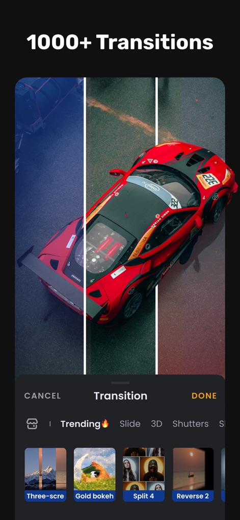 VivaVideo - Video Cut & Editor - Transiciones Dinámicas