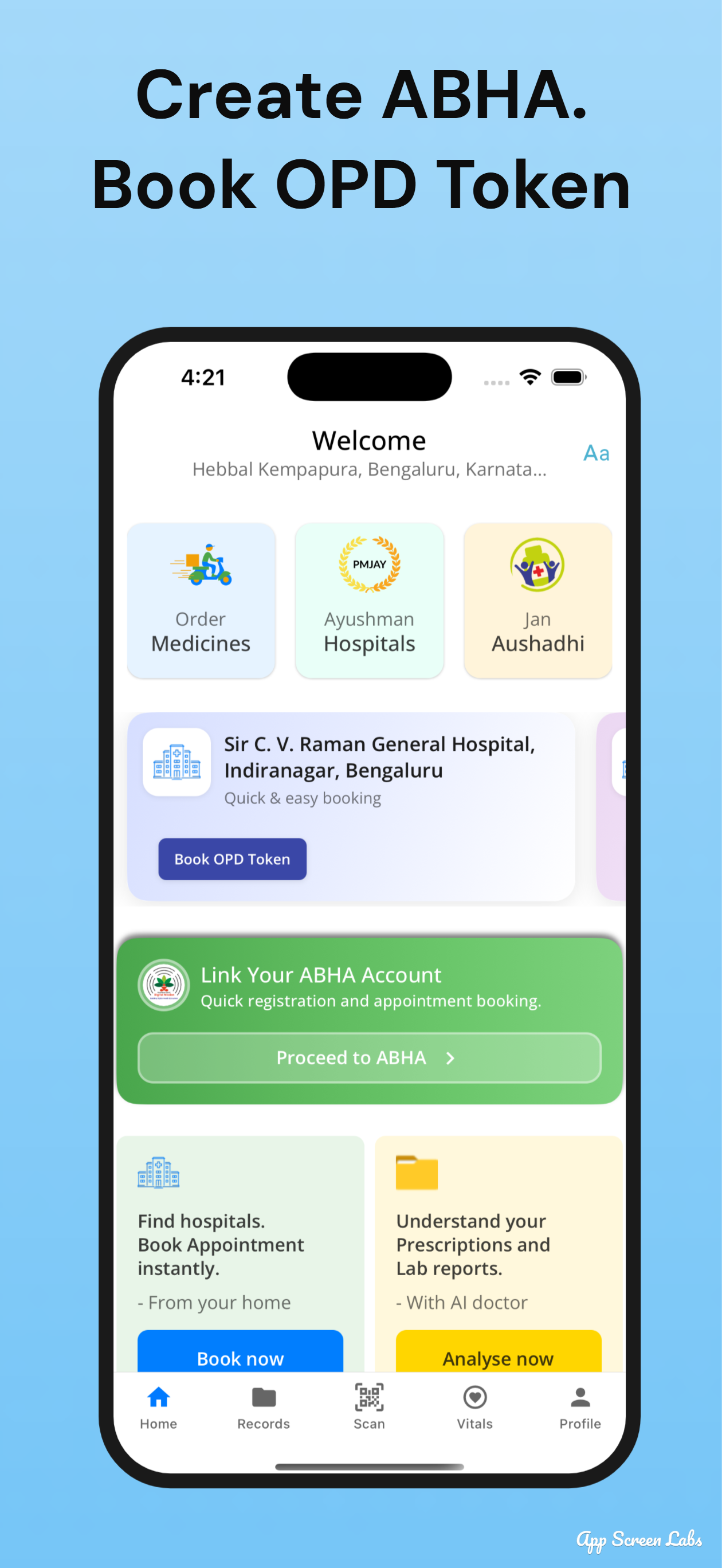 5eCare – ABHA, Booking, Locker