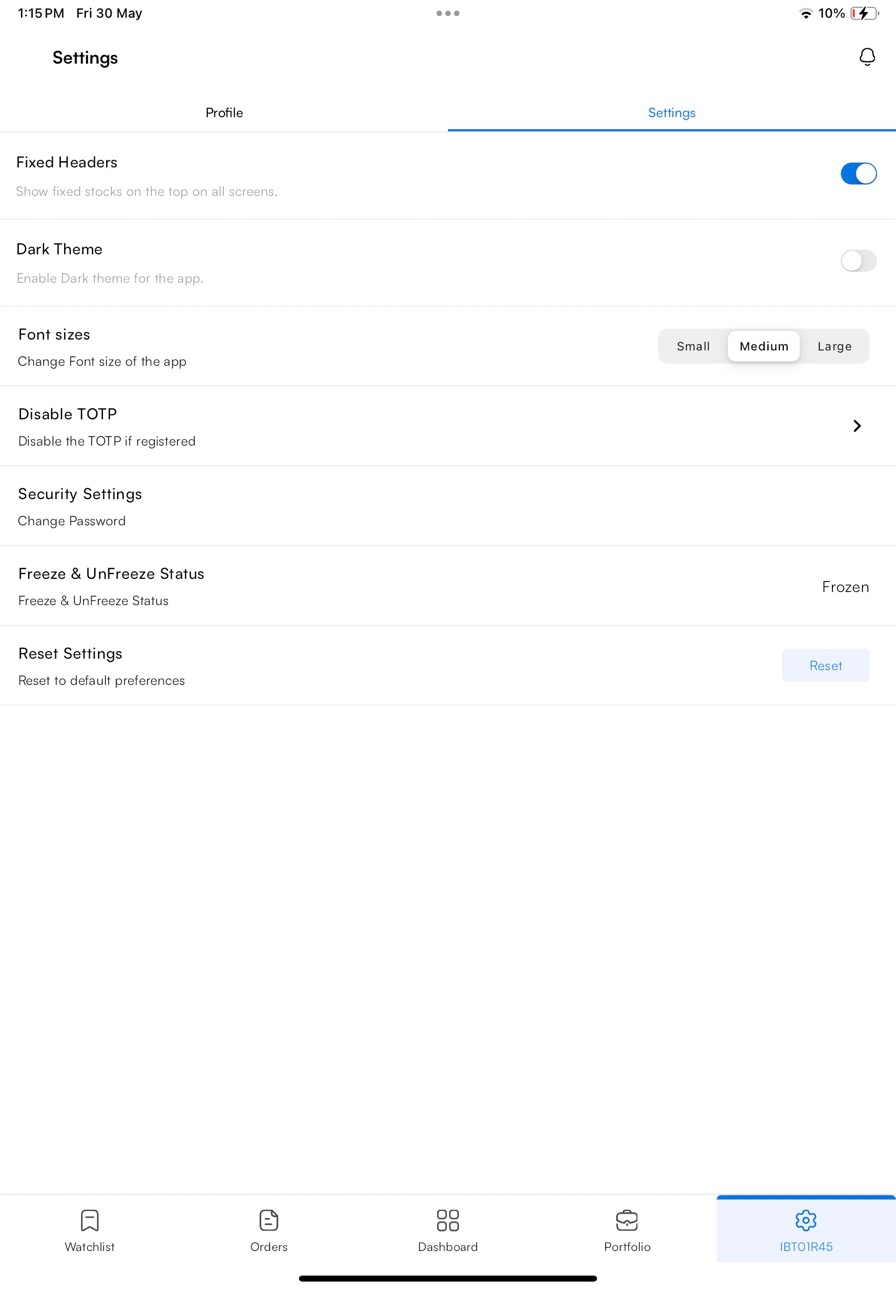 iPad screenshot