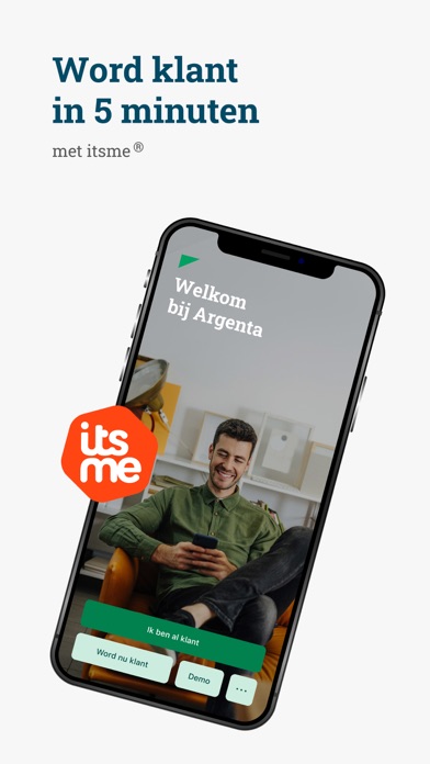 Argenta Banking iPhone screenshot 1 - Finance app