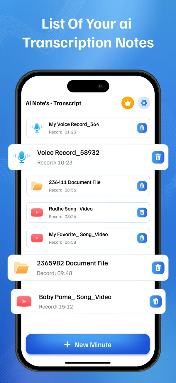 #4. AI Notes & Transcript (iOS) De: Manohar Varu