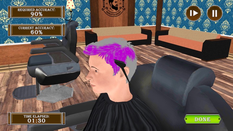 Barber Shop Hair Cut Games screenshot-4