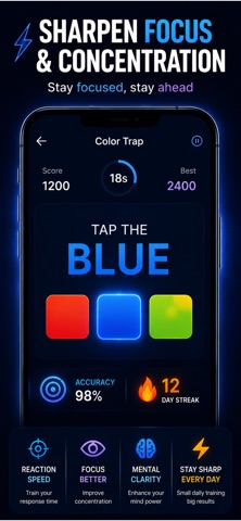Brain Games & IQ Booster iPhone screenshot