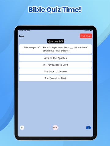 Arabic Bible iPad screenshot