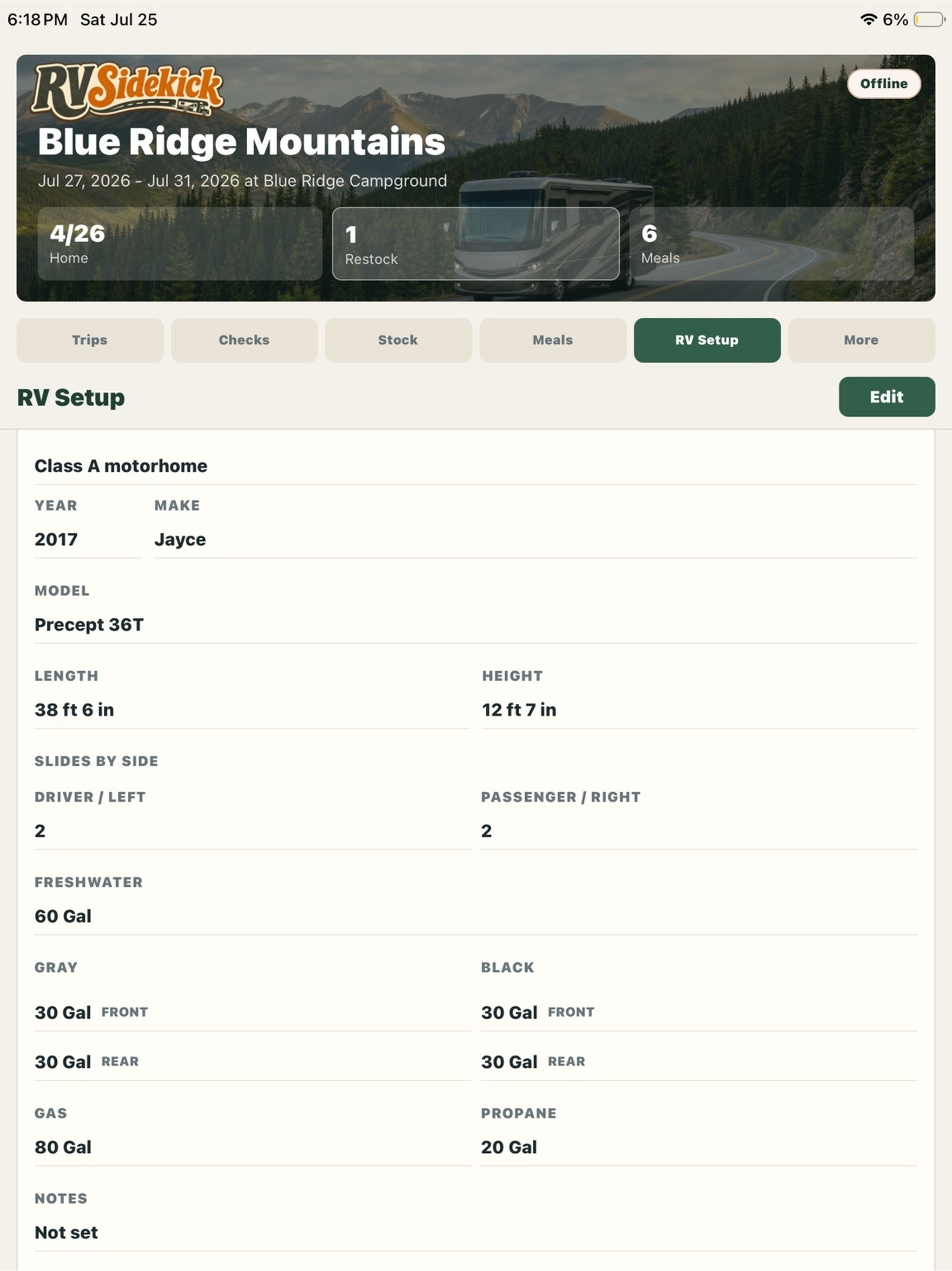 My RV Sidekick screenshot 8