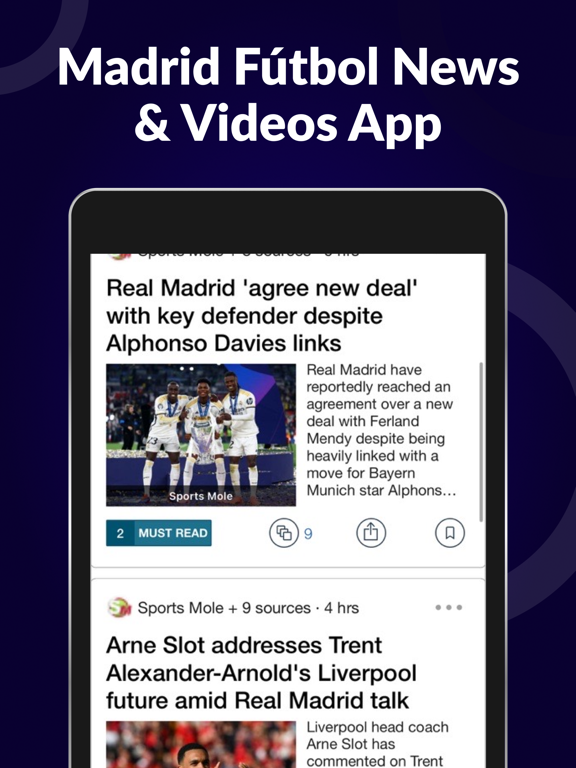 Screenshot #4 pour Madrid Fútbol News & Videos