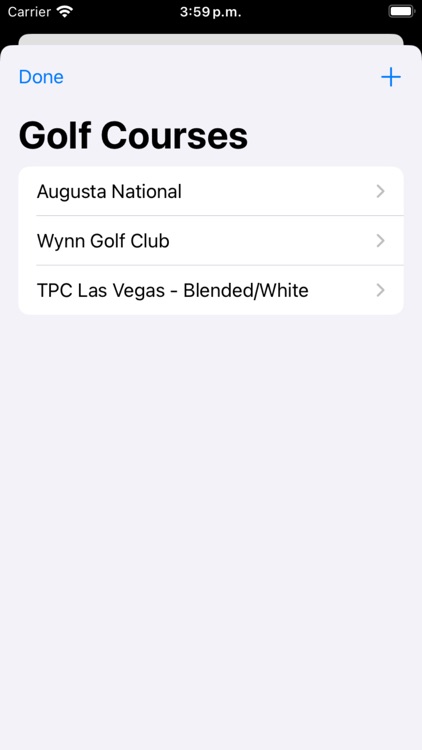 Golf Scores & Side Games