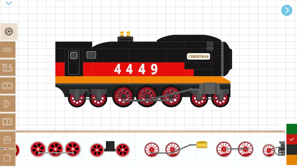 Capture d'écran de Labo Train De Noël:Jeu Enfant sur iPhone 2